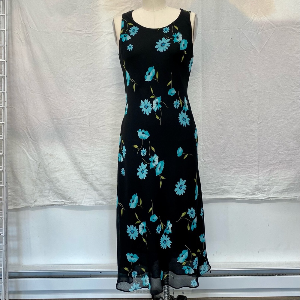 Georgette midi dress